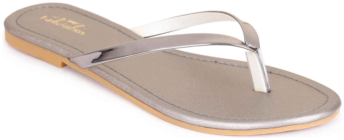 

Funku Fashion Women Grey Sandals