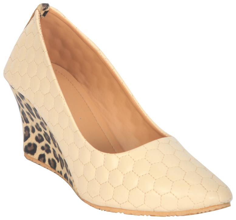 Funku Fashion Beige Wedges by Funku Retail