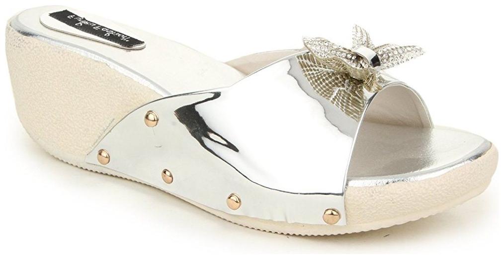 

Funku Fashion Women Silver Heeled Sandals