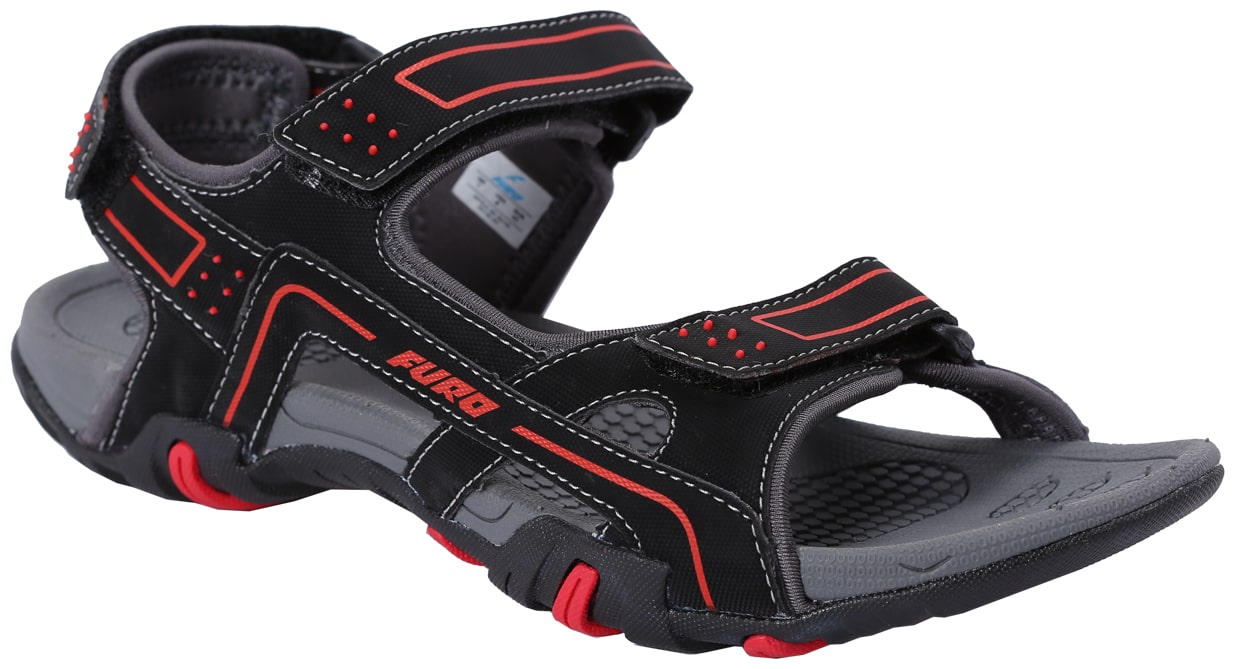 

FURO Men Black Floaters
