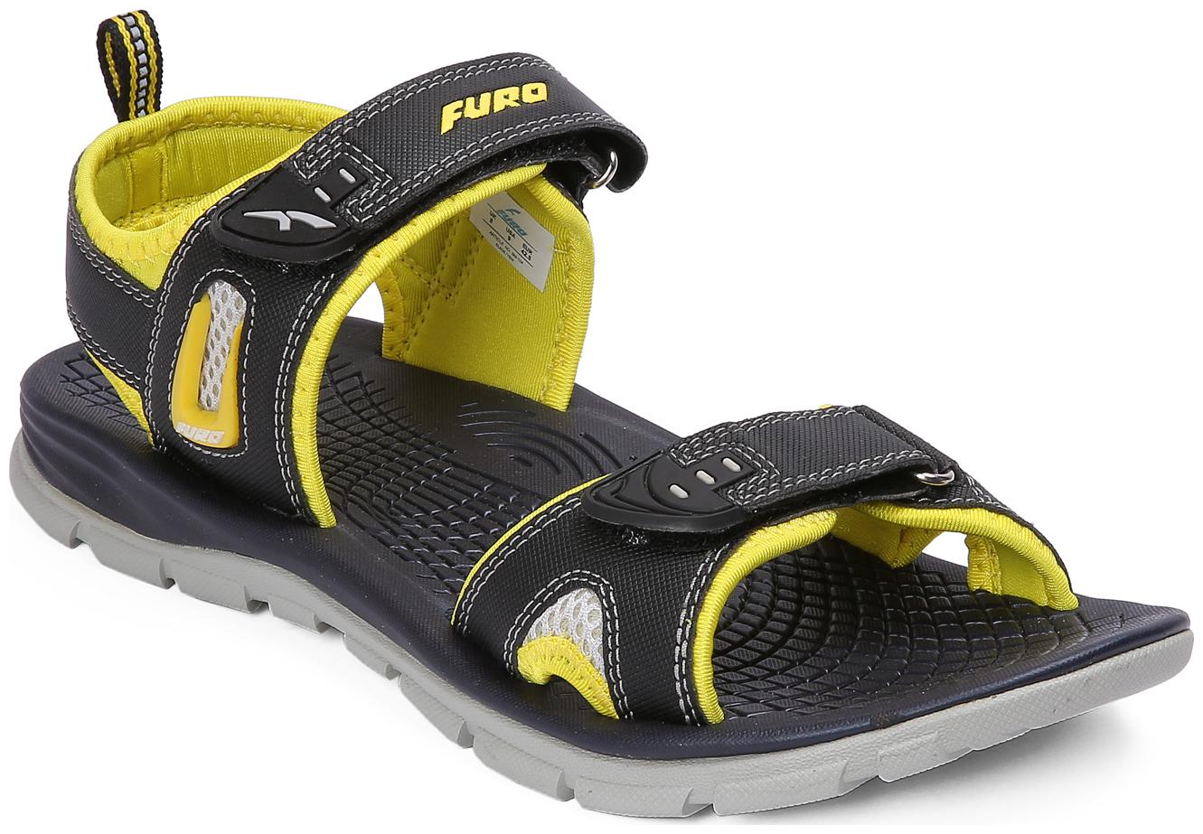 

FURO Men Black Floaters