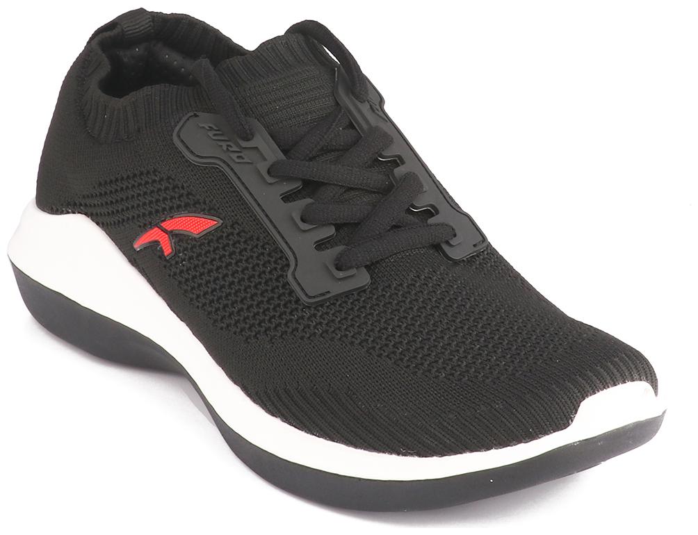 

FURO Men Walking Shoes Walking Shoes ( Black Red )