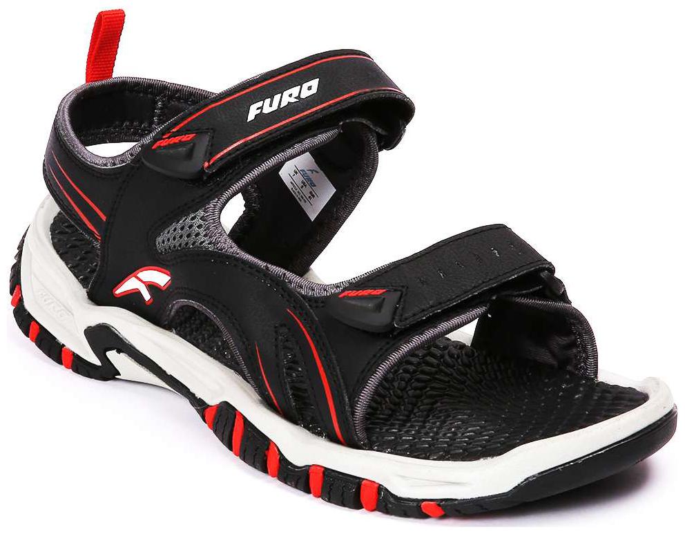 

FURO Men Black Floaters
