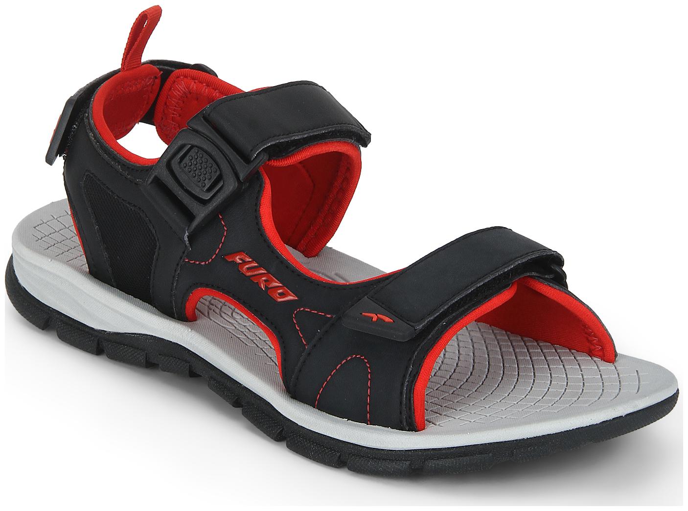 

FURO Men Black Sandals Floaters SM101 031