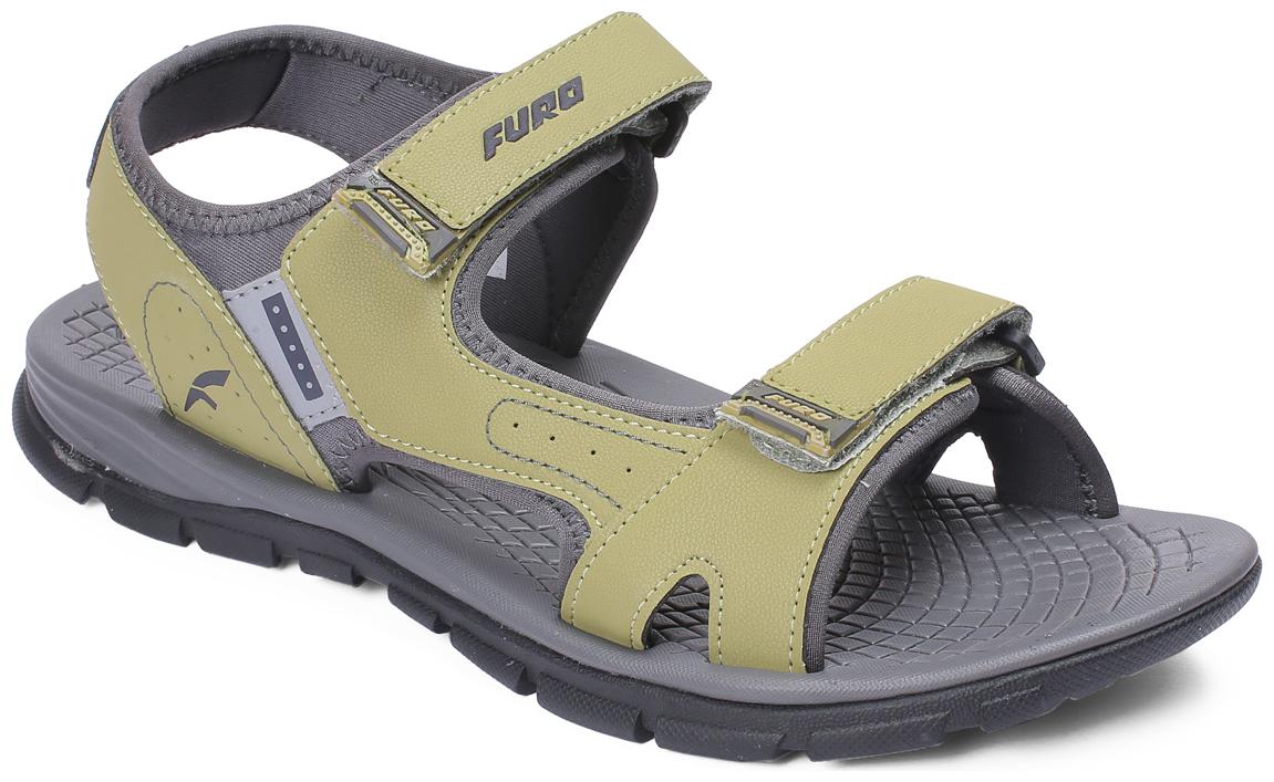 

FURO Men Green Sports Sandals
