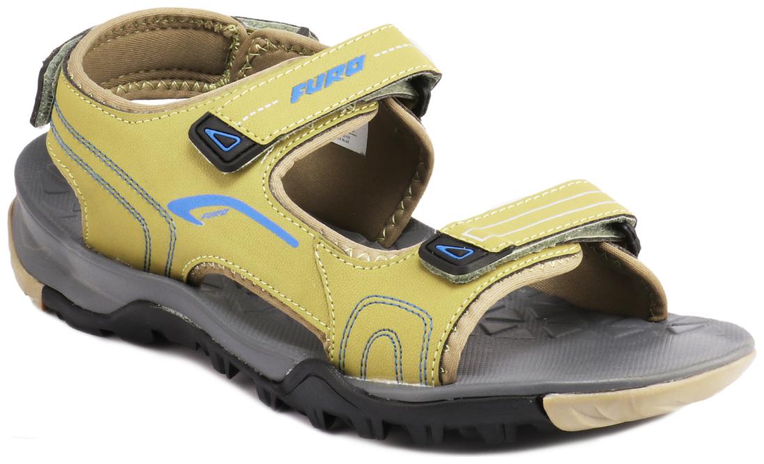 

FURO Men Green Sports Sandals
