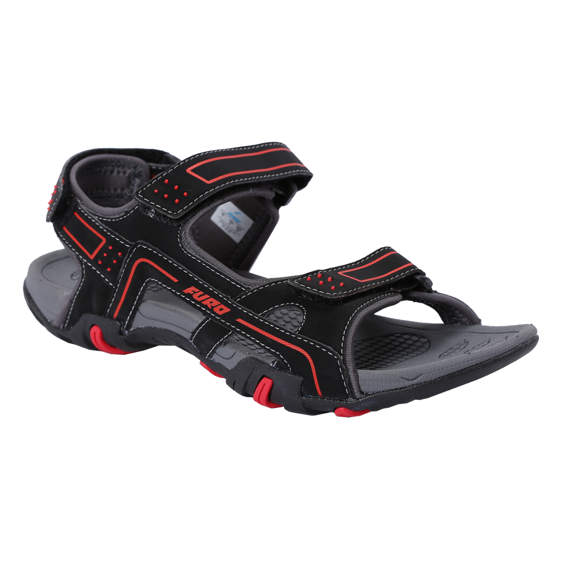 

FURO Men Black Floaters