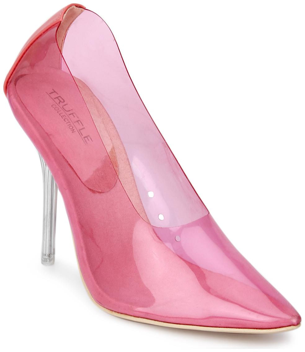 

Fuschia Perspex Pump Stilettos
