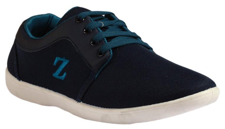 

Gasser Blue Canvas Casual Shoe