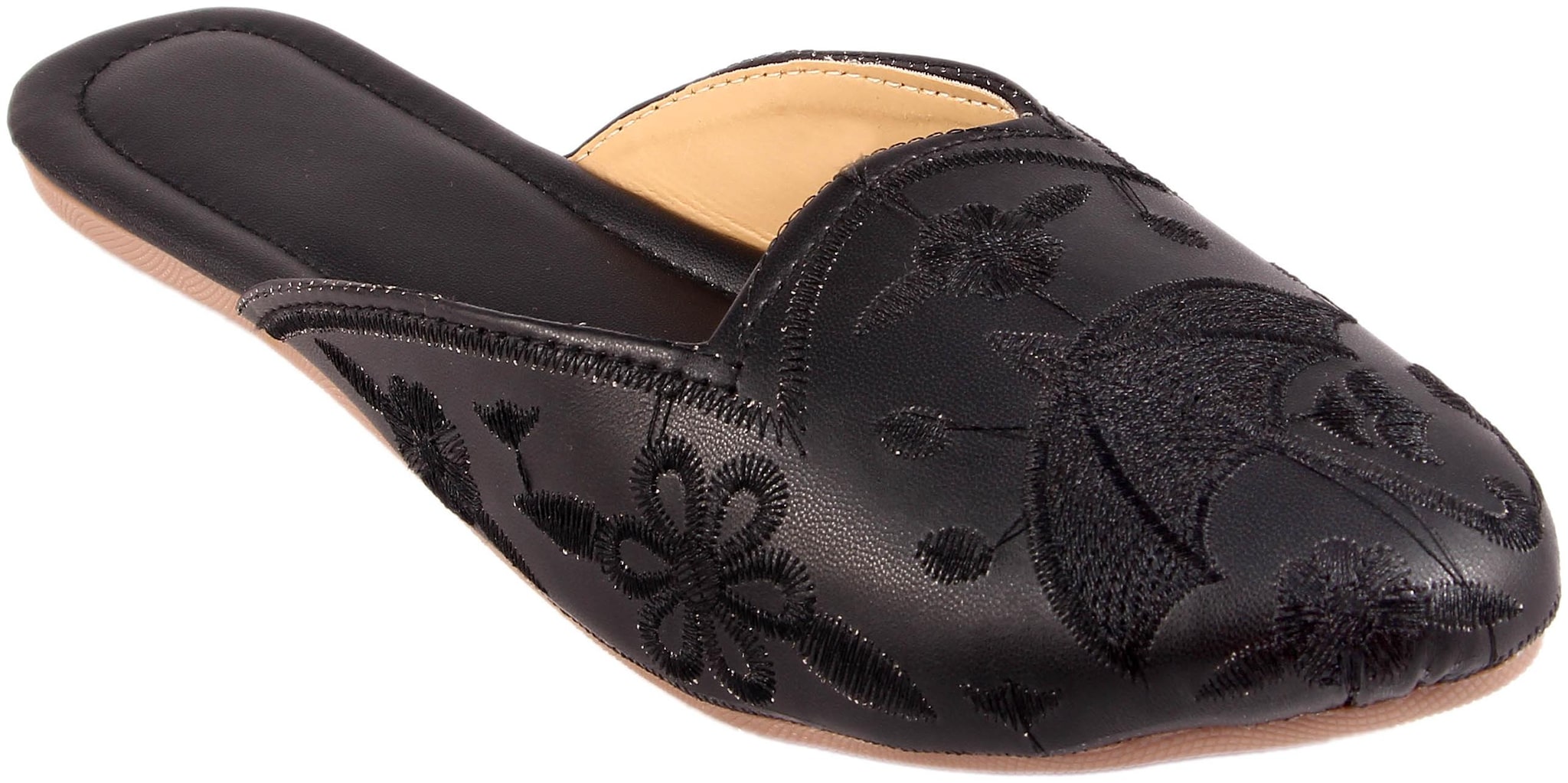 

GERIEF Women Black Mules