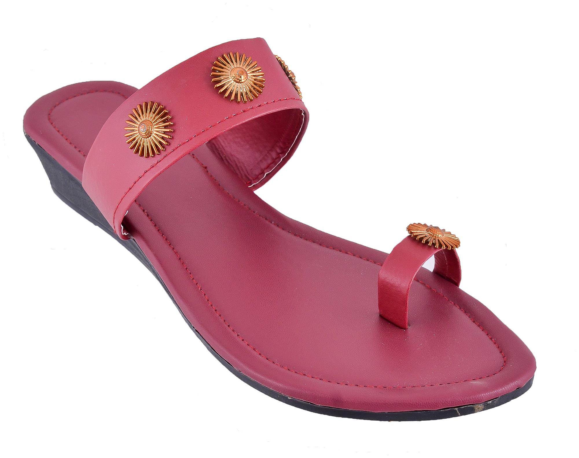 

GERIEF Women Maroon Sandals