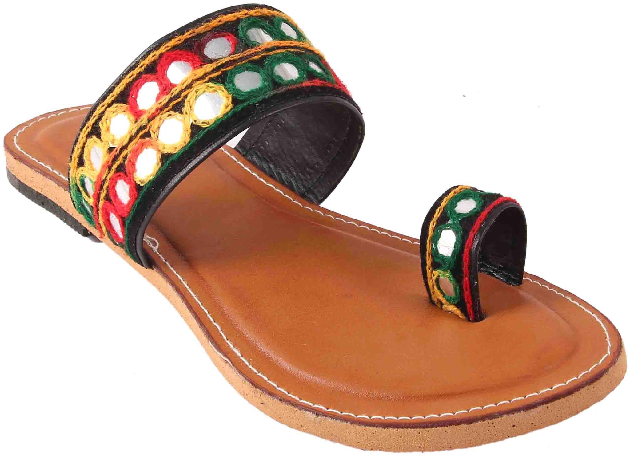 

GERIEF Women Black One Toe Flats