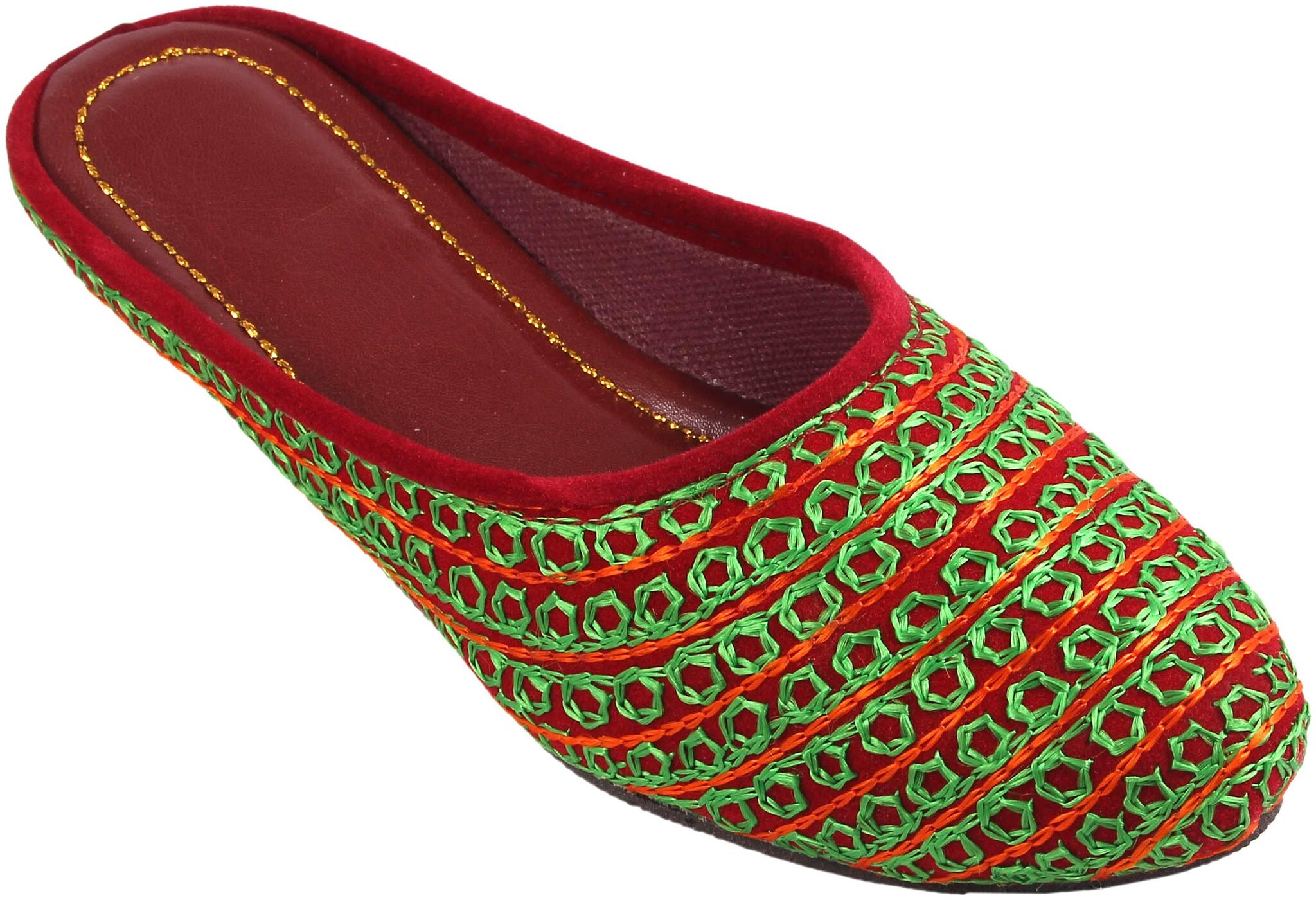 

GERIEF Women Green Mules