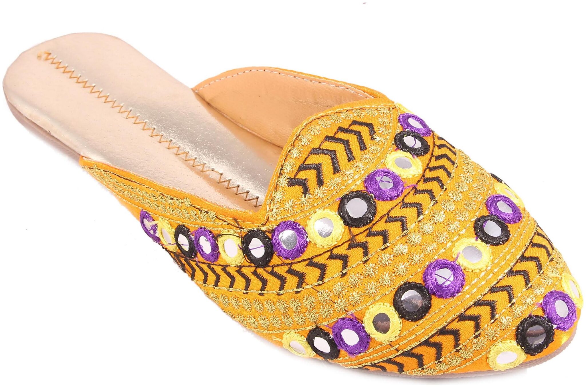 

GERIEF Women Yellow Mules