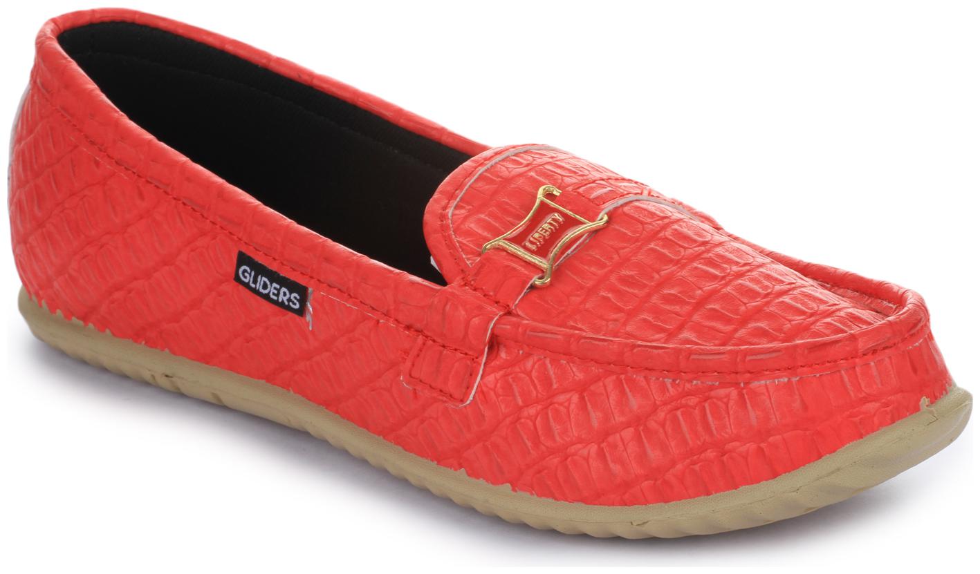 

Gliders By Liberty Women Red Loafers