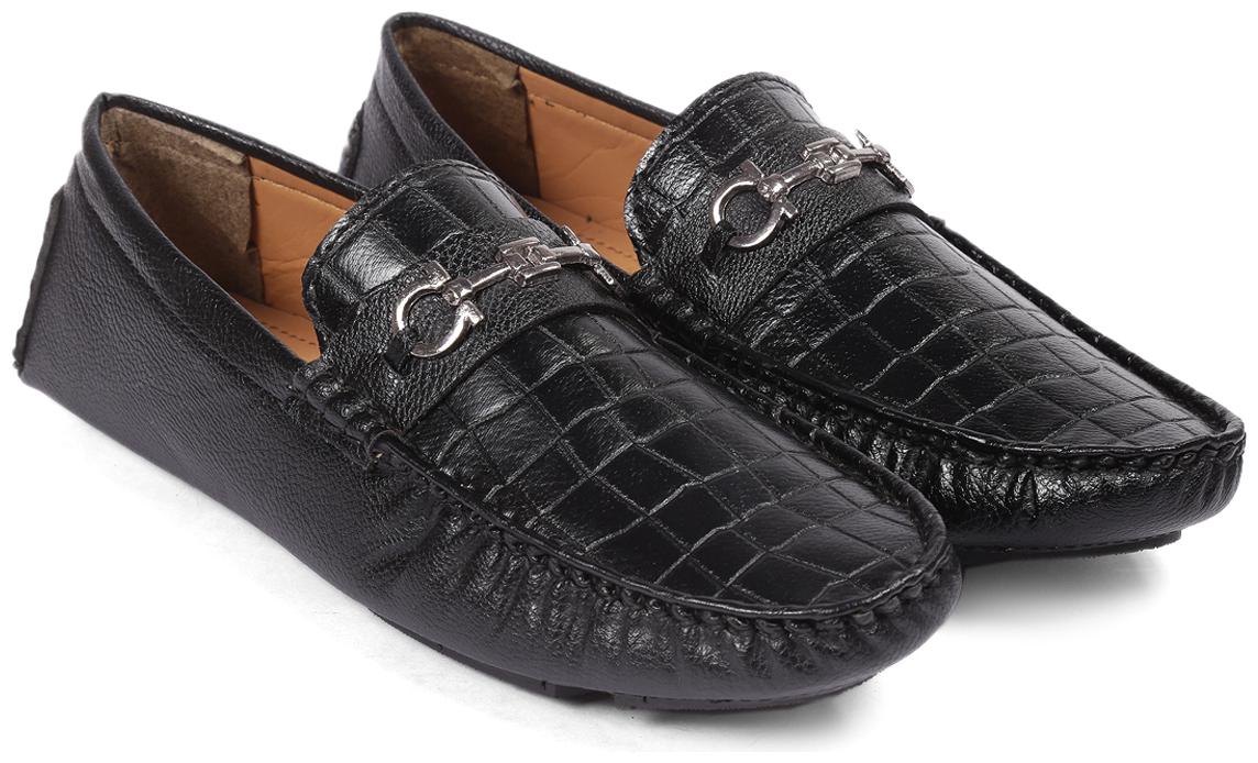

Inlazer Men Black Loafers