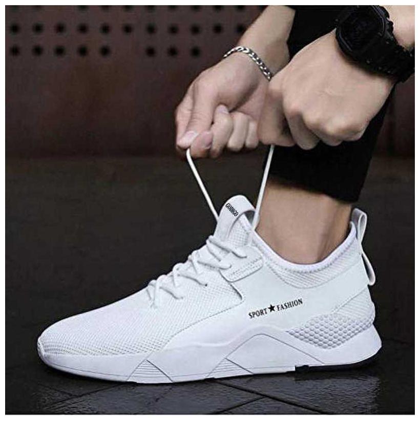 

GODIGO Men Sports Shoes Running Shoes ( White )