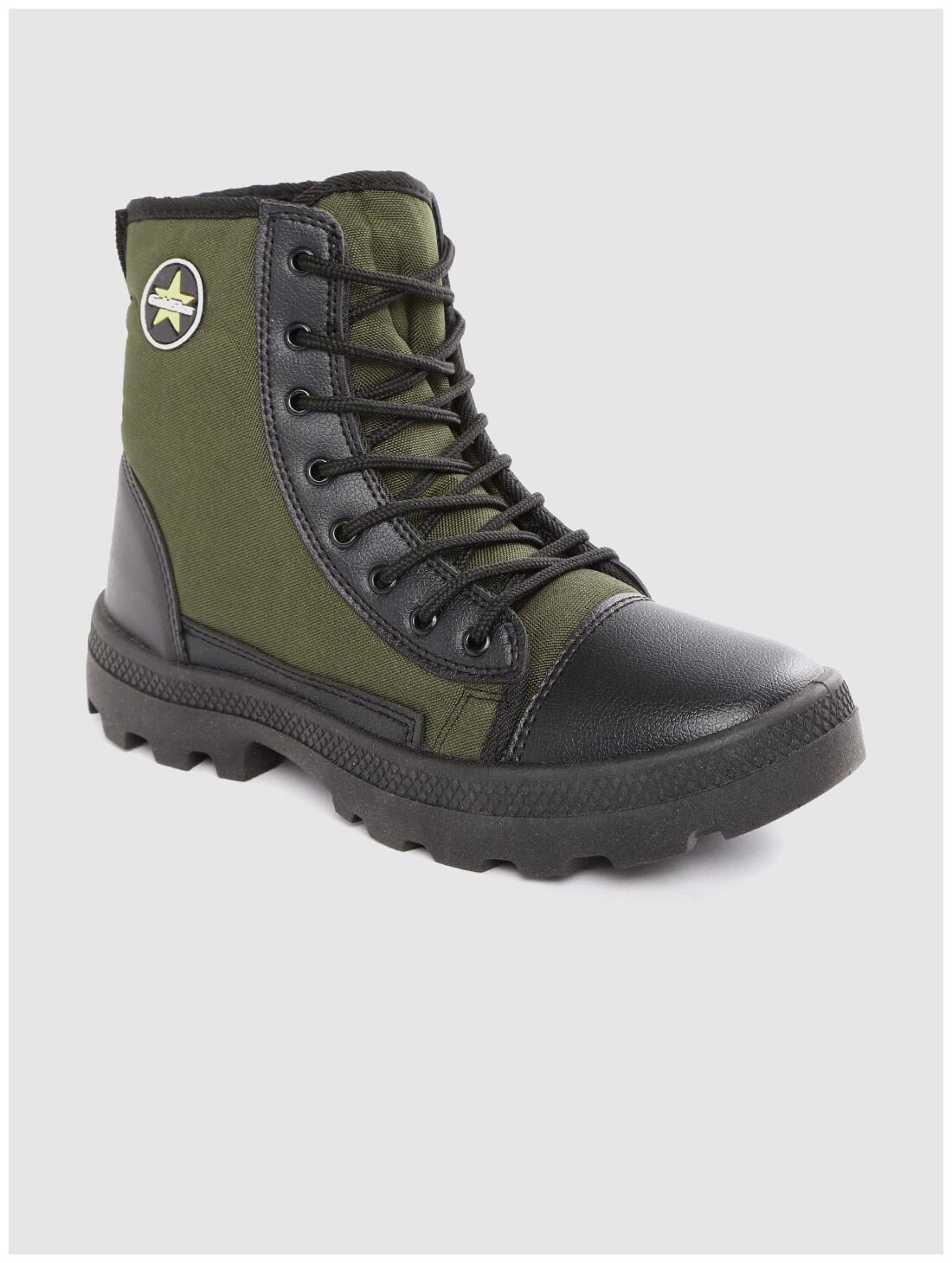 

Goldstar Men Green Ankle Boots - GOLDSTAR JUNGLE BOOT