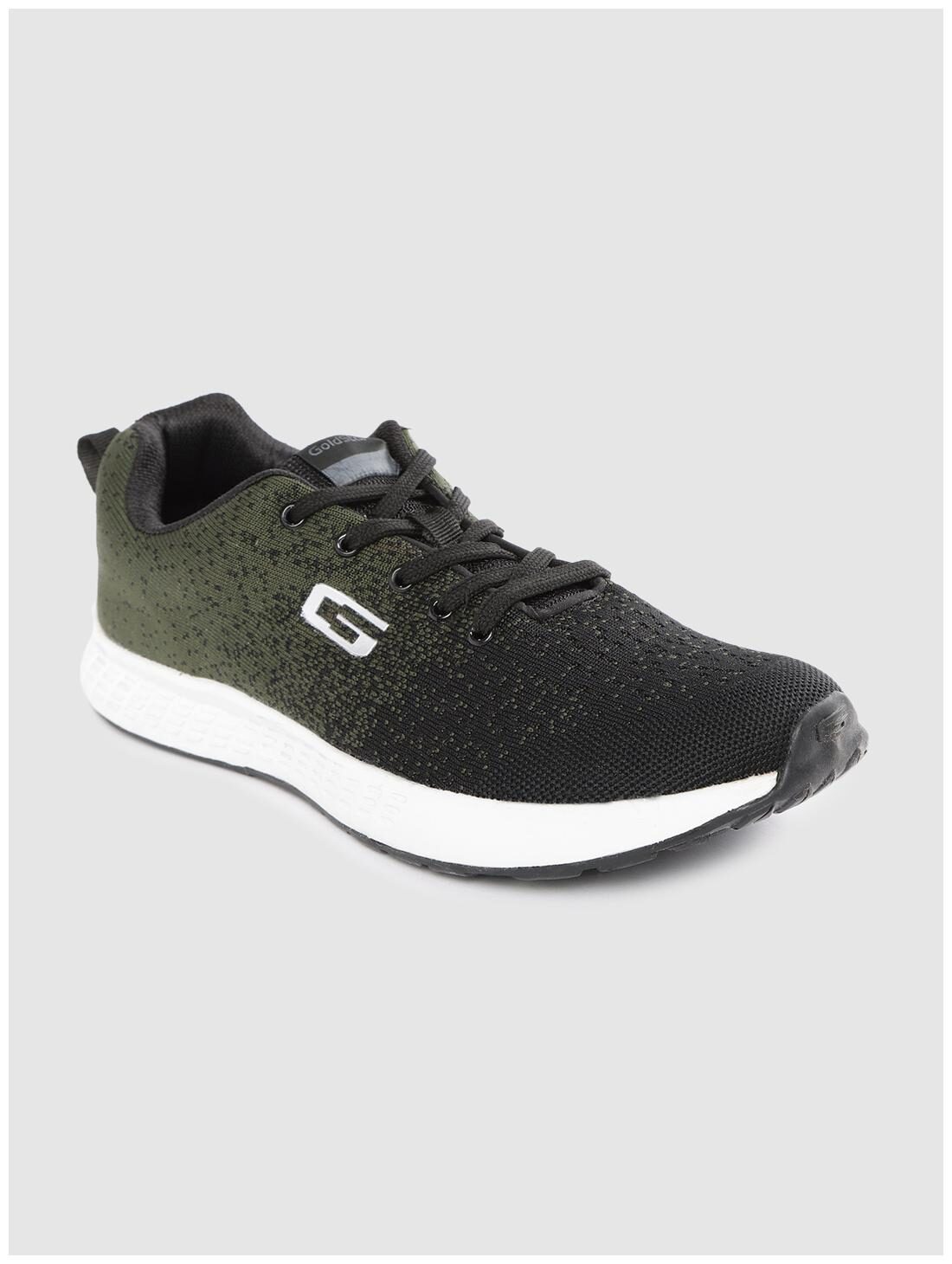 

Goldstar Men Running Shoes ( Black Green )