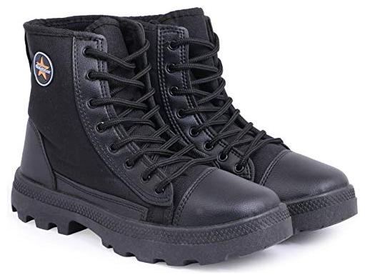 

Goldstar Men COMBAT SHOES Trekking Hiking Shoes ( Black )