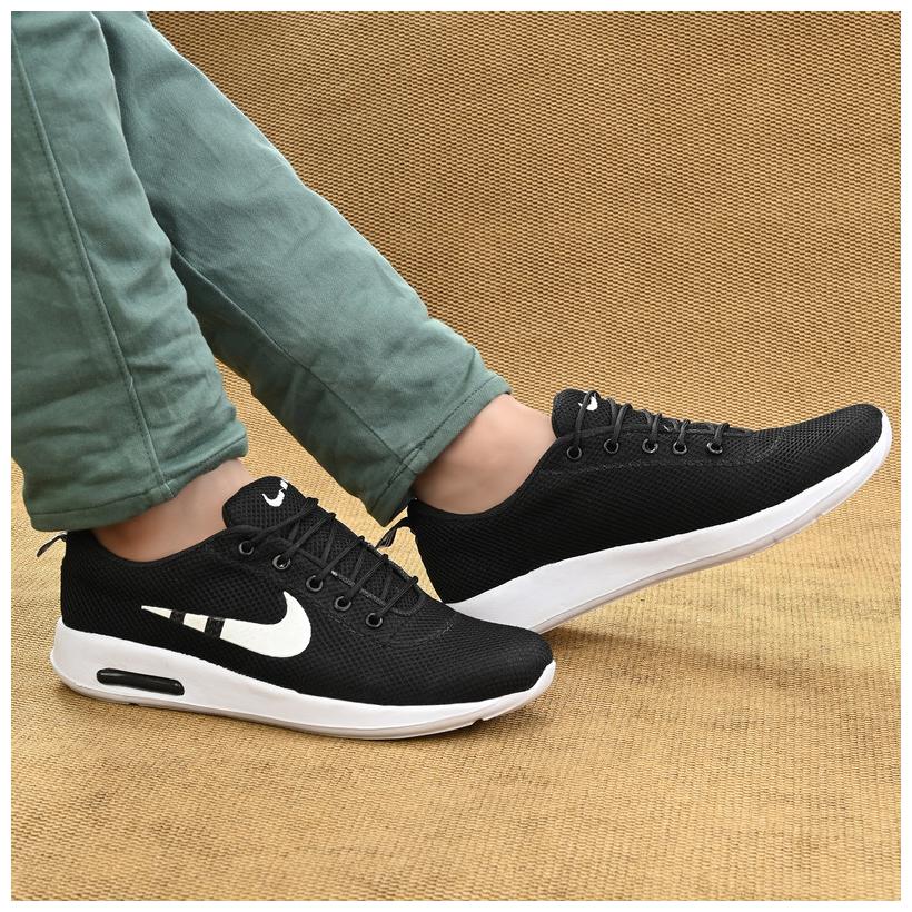

Groofer Men Running Shoes ( Black )