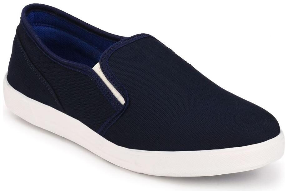 

Groofer Men Navy Blue Slip-On Sneakers