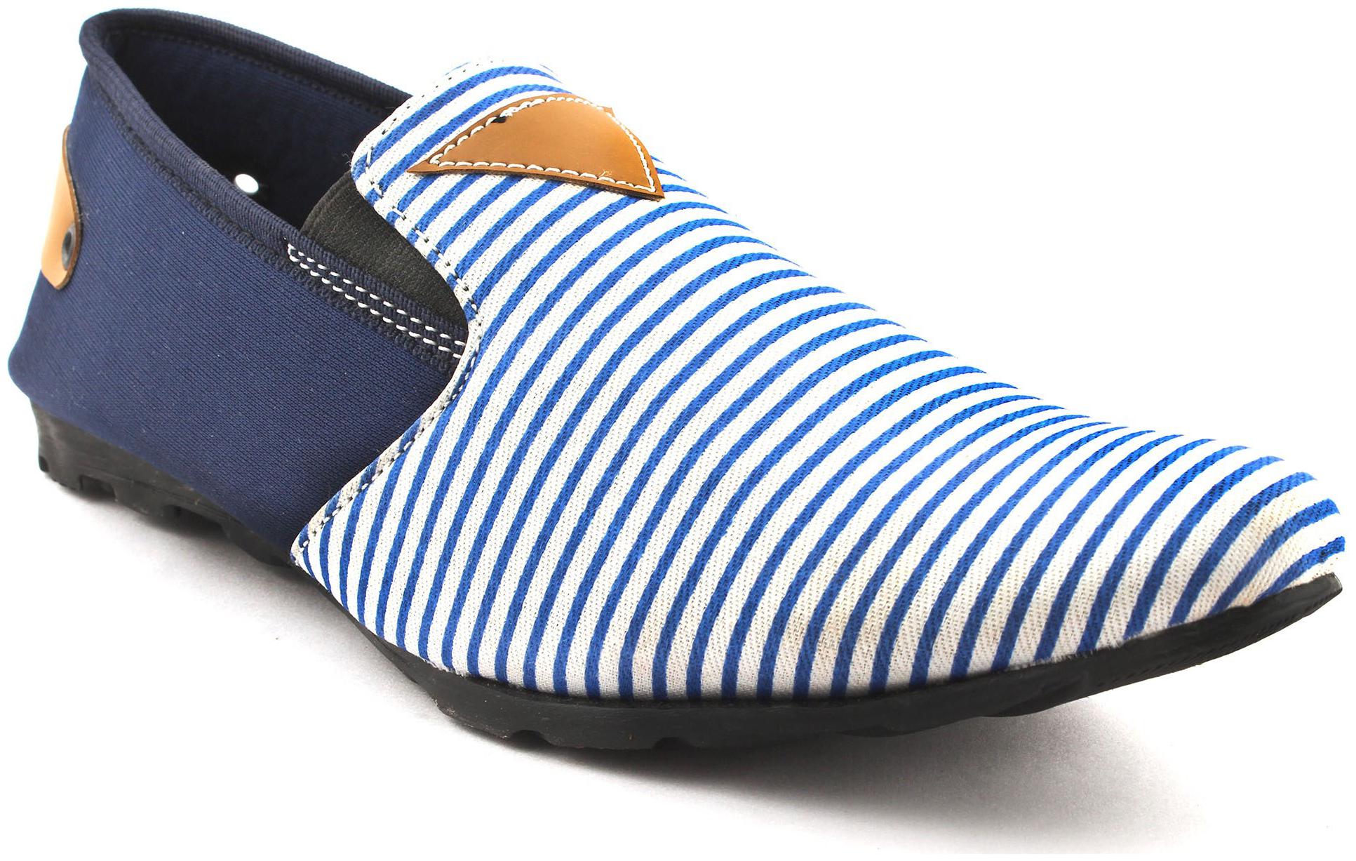 

Groofer Stylish Blue Slip-up Casual For Men s