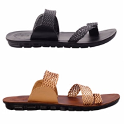 

Guardian Black And Brown 2 Pair Of Slippers
