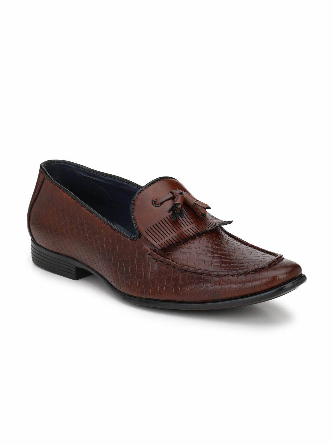 

Guava Men Brown Slip-On Formal Shoes - GV15JA592