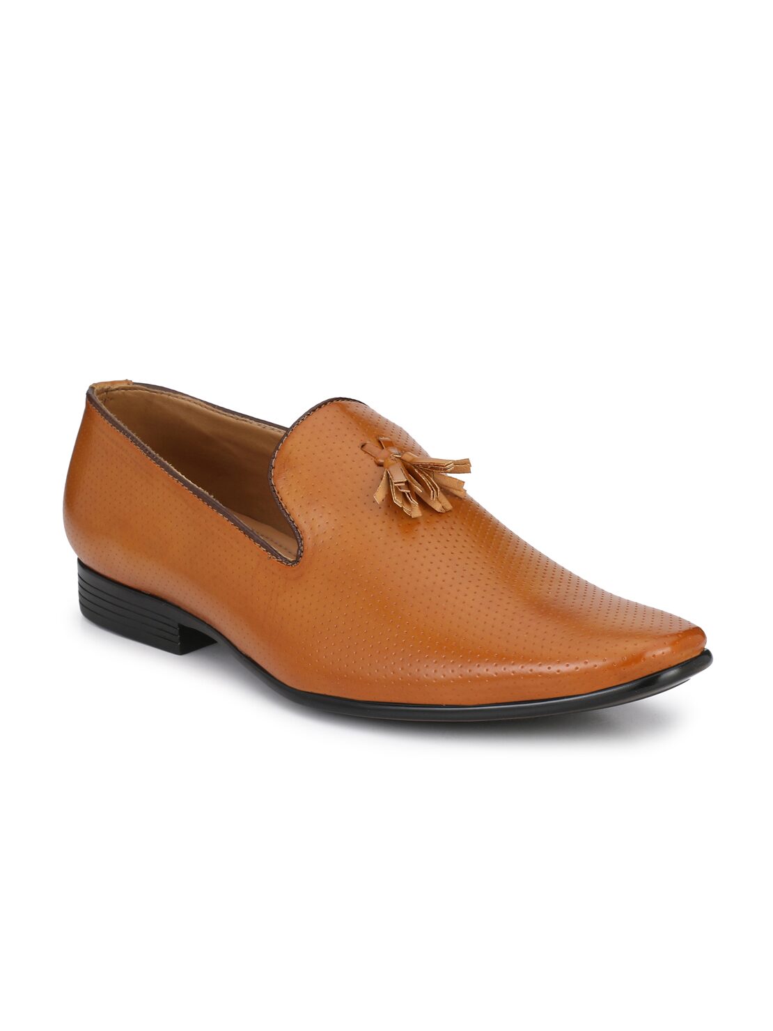 

Guava Men Beige Slip-On Formal Shoes - GV15JA582