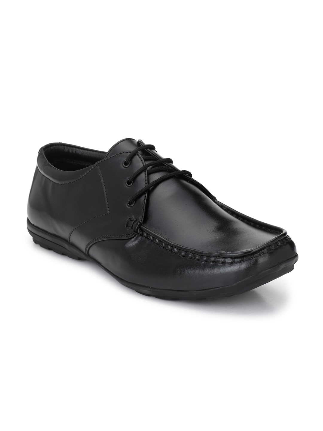 

Guava Men Black Derby Formal Shoes - GV15JA527