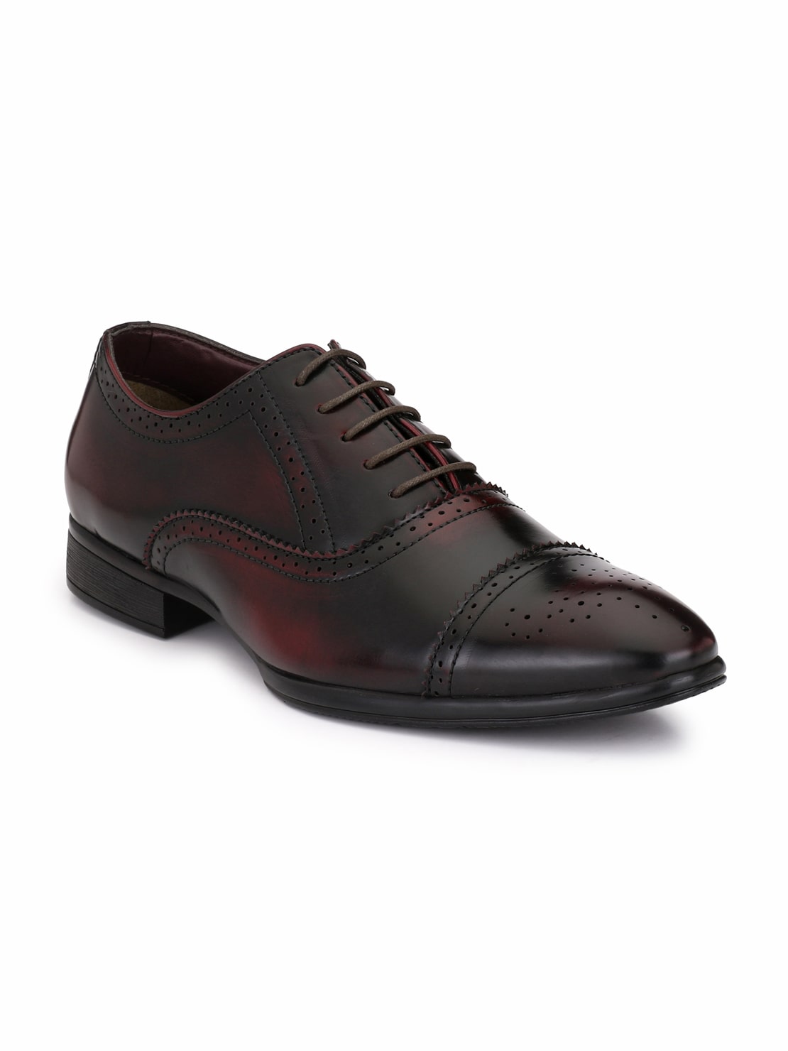 

Guava Men Wine Oxford Formal Shoes - GV15JA566