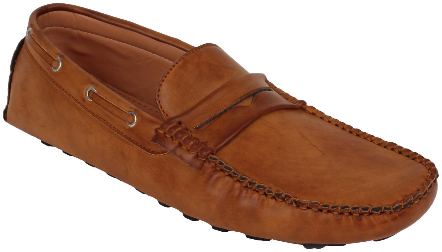 

Guava Men Tan Loafers - GV15JA239