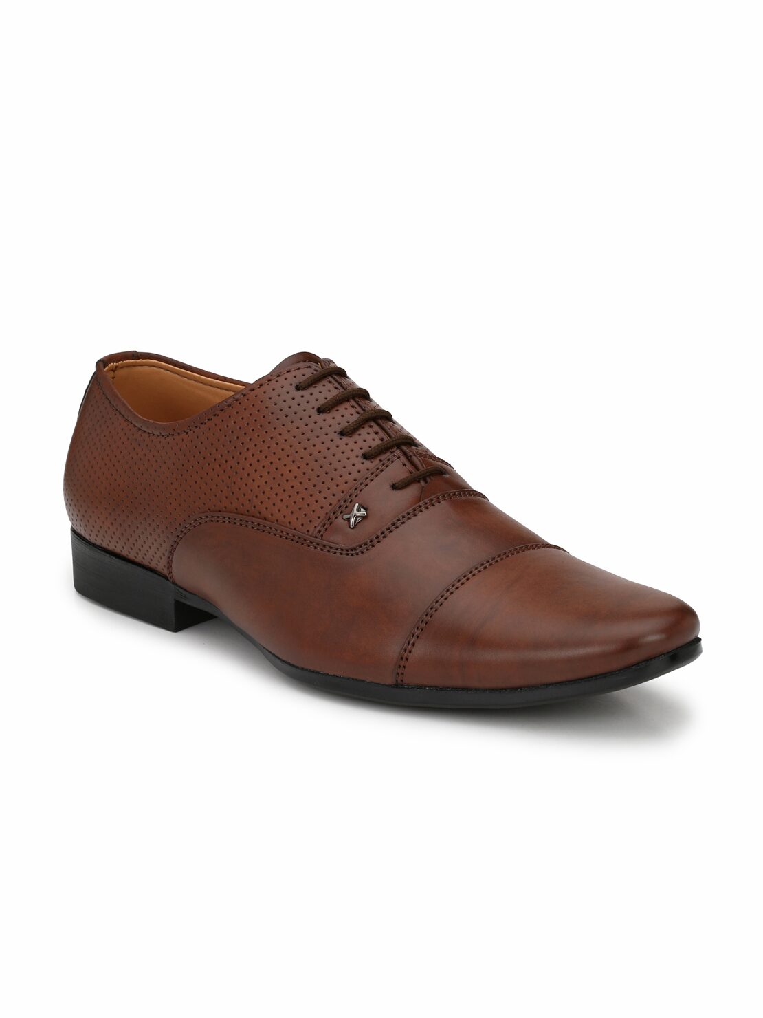 

Guava Men Brown Oxford Formal Shoes - GV15JA589