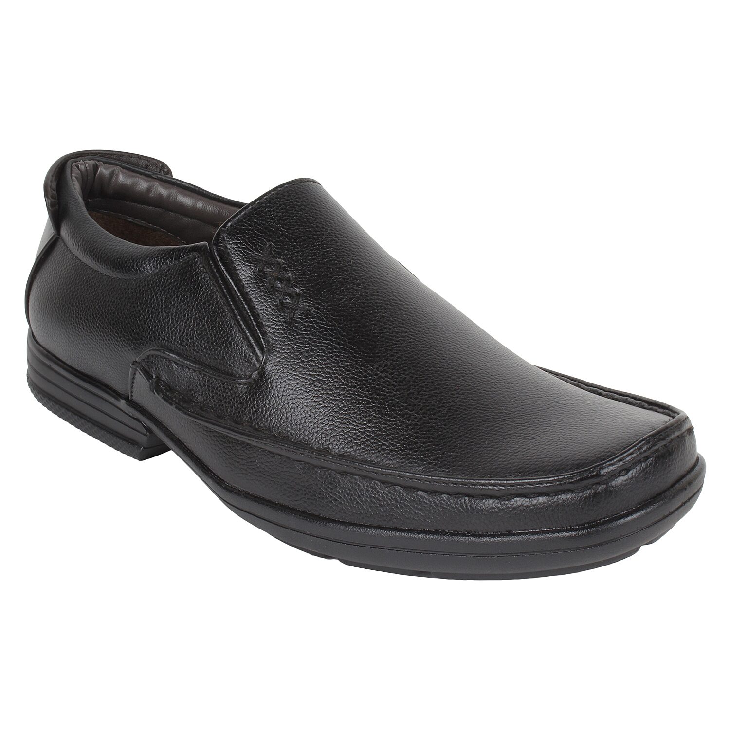 

Guava Men Black Slip-On Formal Shoes - GV15JA312