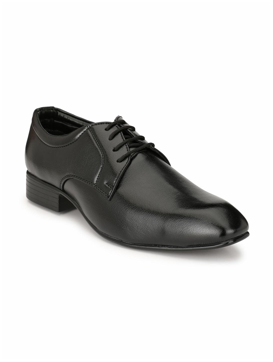 

Guava Men Black Derby Formal Shoes - GV15JA418
