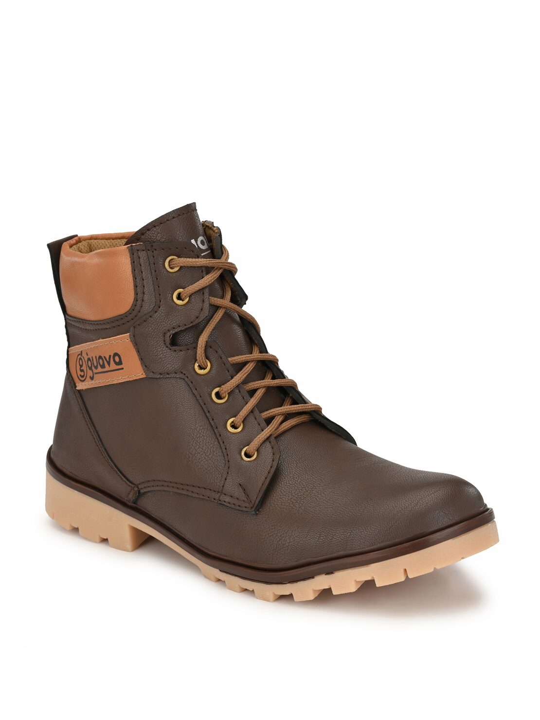 

Guava Men Brown Outdoor Boots - GV15JA685
