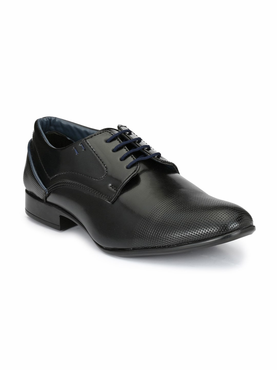 

Guava Men Black Derby Formal Shoes - GV15JA525