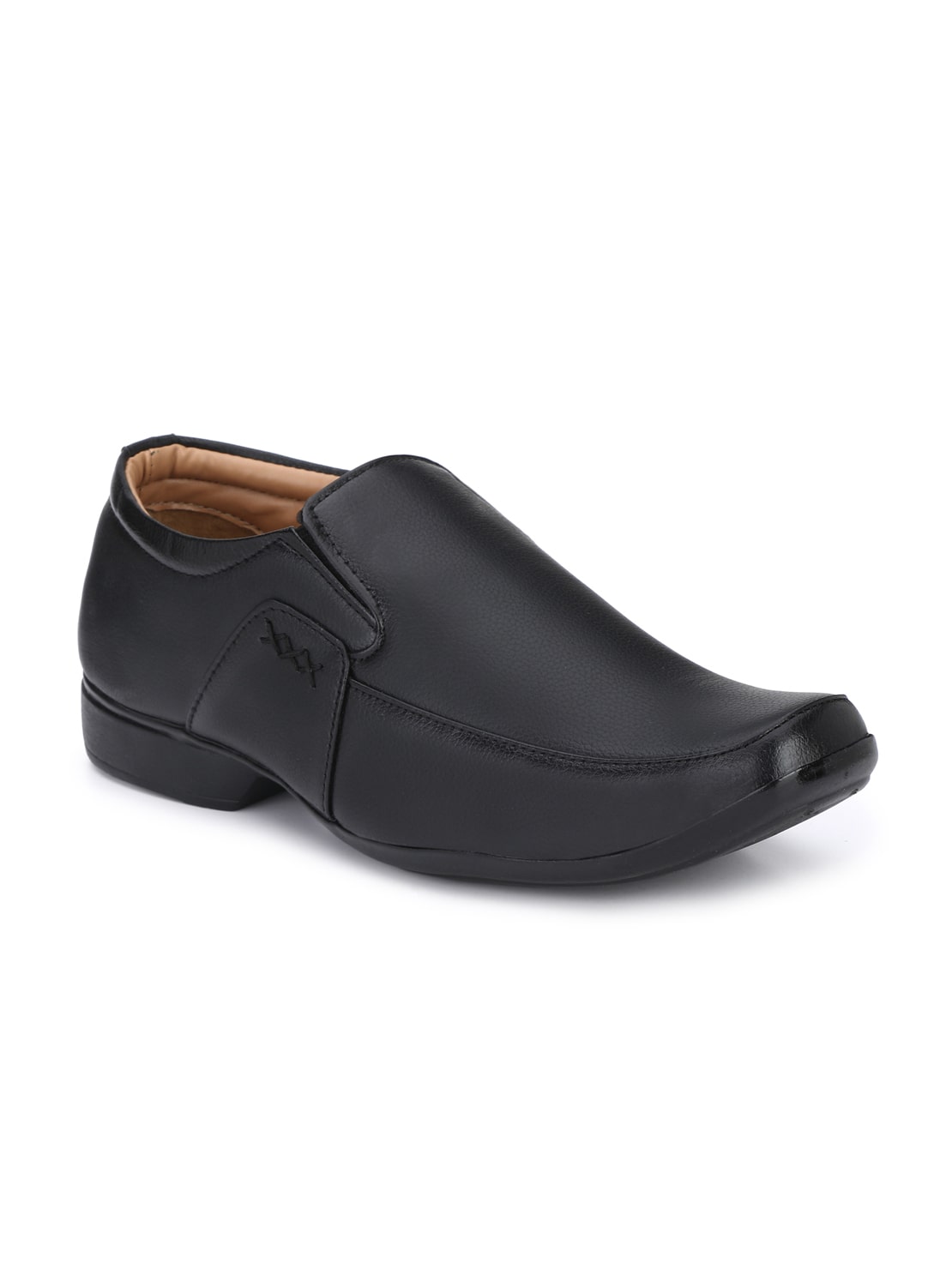 

Guava Men Black Slip-On Formal Shoes - GV15JA656
