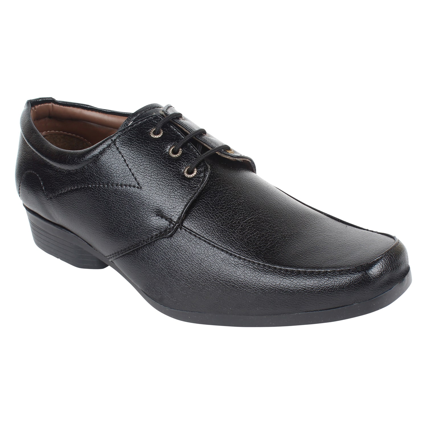 

Guava Men Black Derby Formal Shoes - GV15JA142