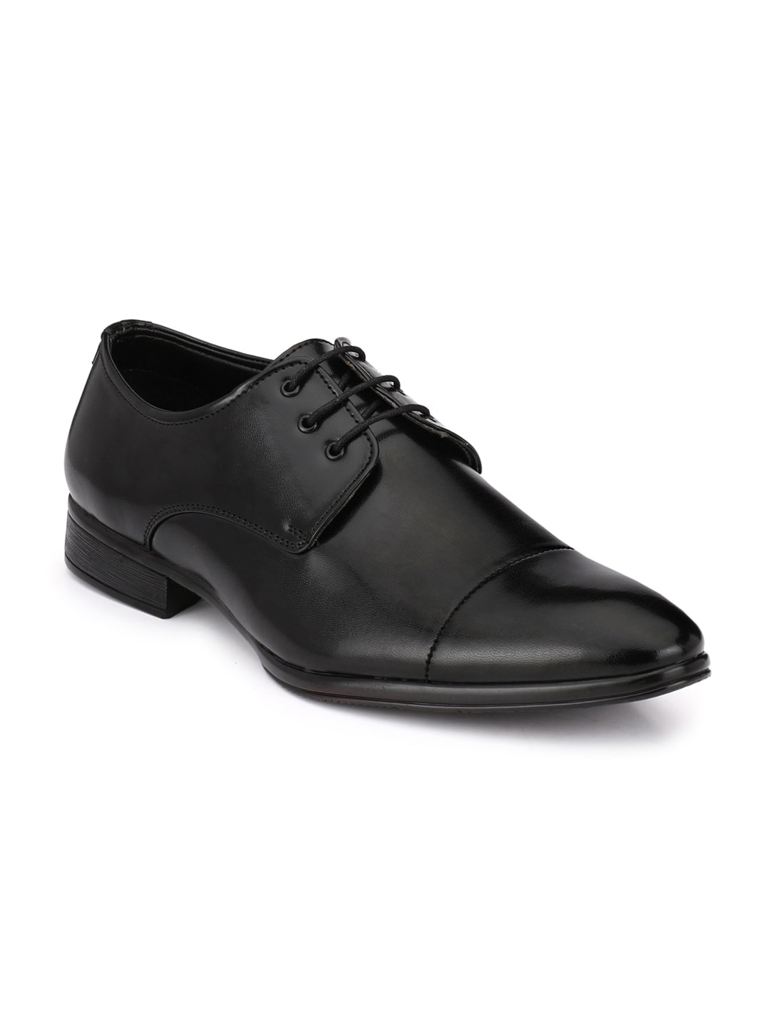 

Guava Men Black Derby Formal Shoes - GV15JA432