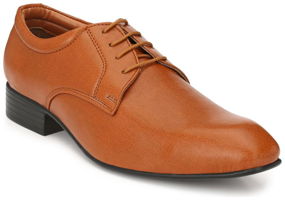 

Guava Men Tan Derby Formal Shoes - GV15JA419