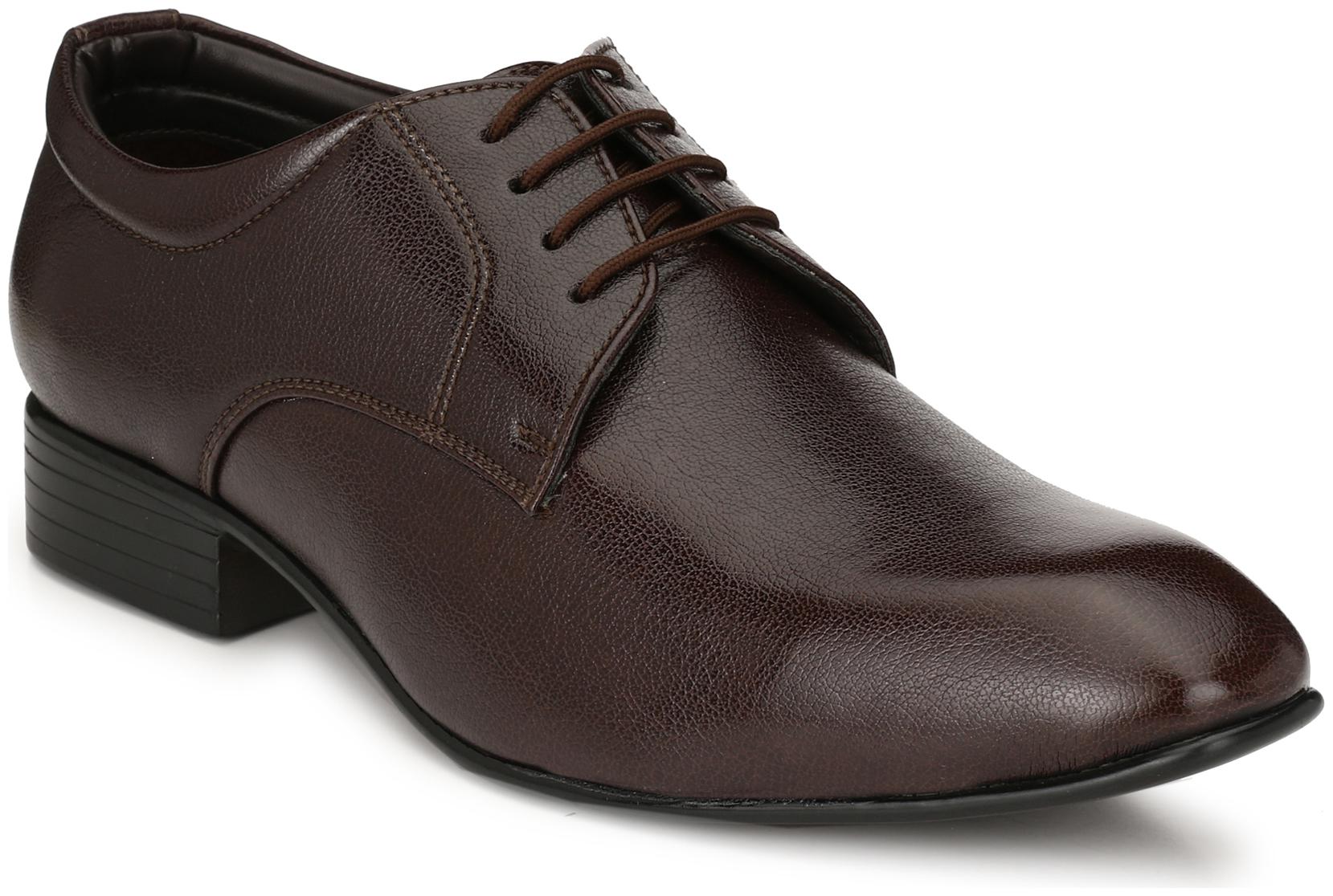 

Guava Men Brown Derby Formal Shoes - GV15JA417