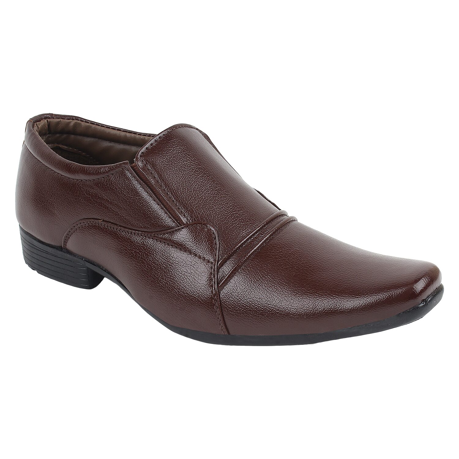 

Guava Men Brown Slip-On Formal Shoes - GV15JA222