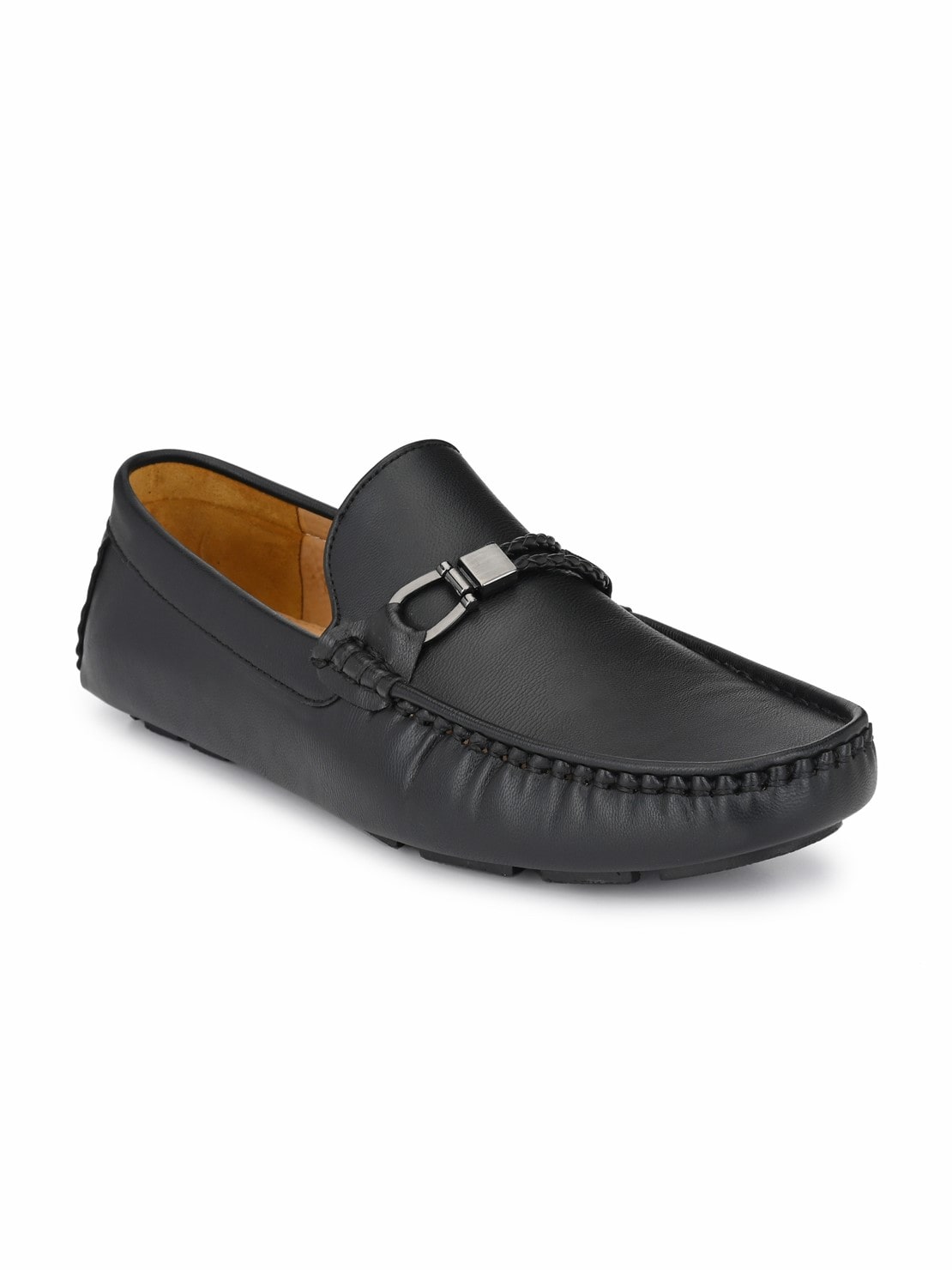 

Guava Men Black Loafers - GV15JA669