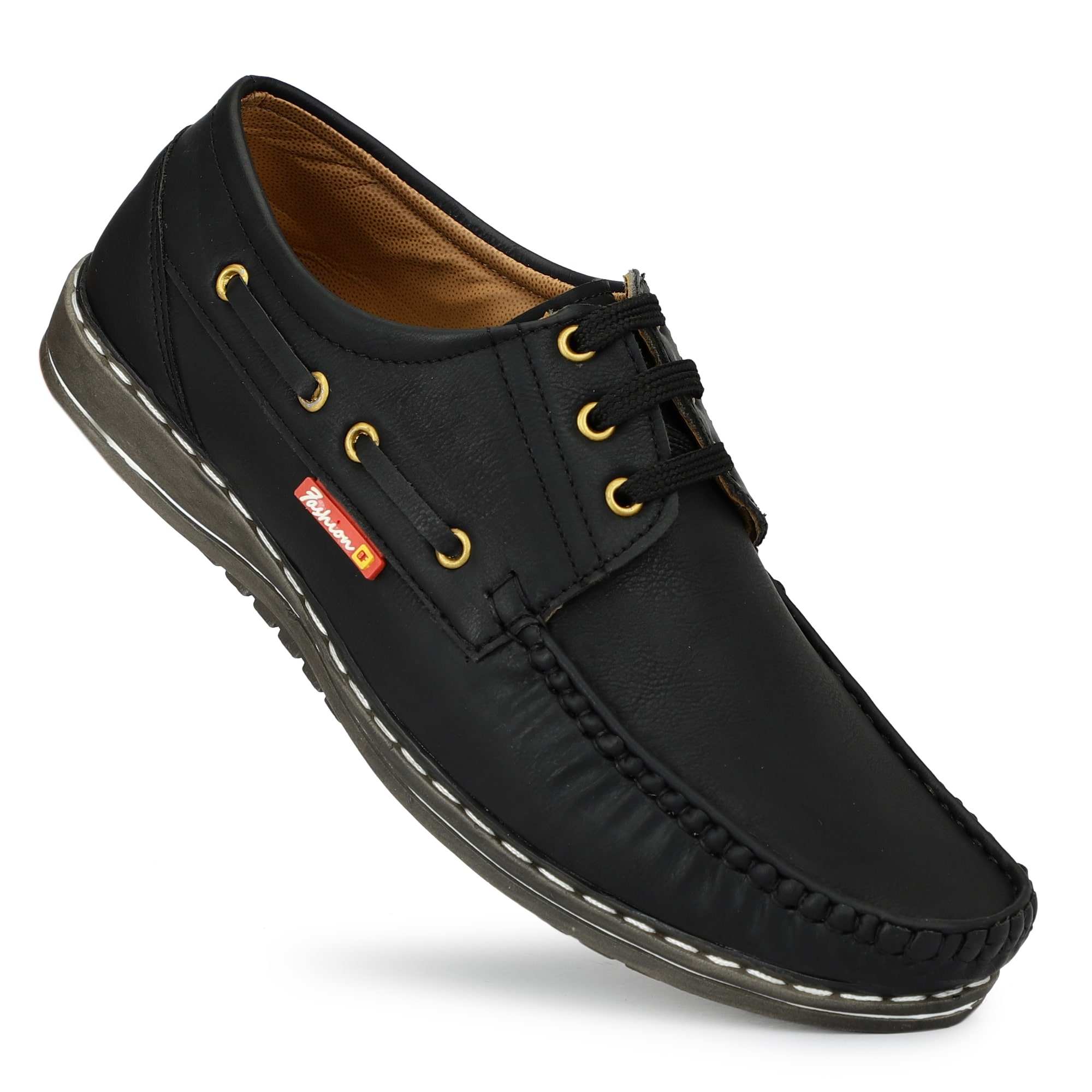 

GULASS WICK Men Black Loafers