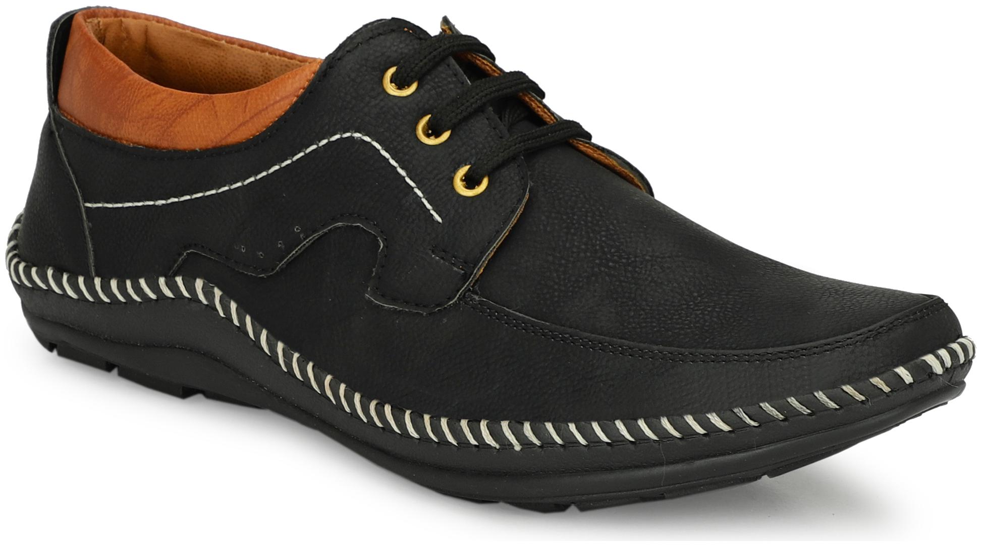 

GULASS WICK Men Black Casual Shoes