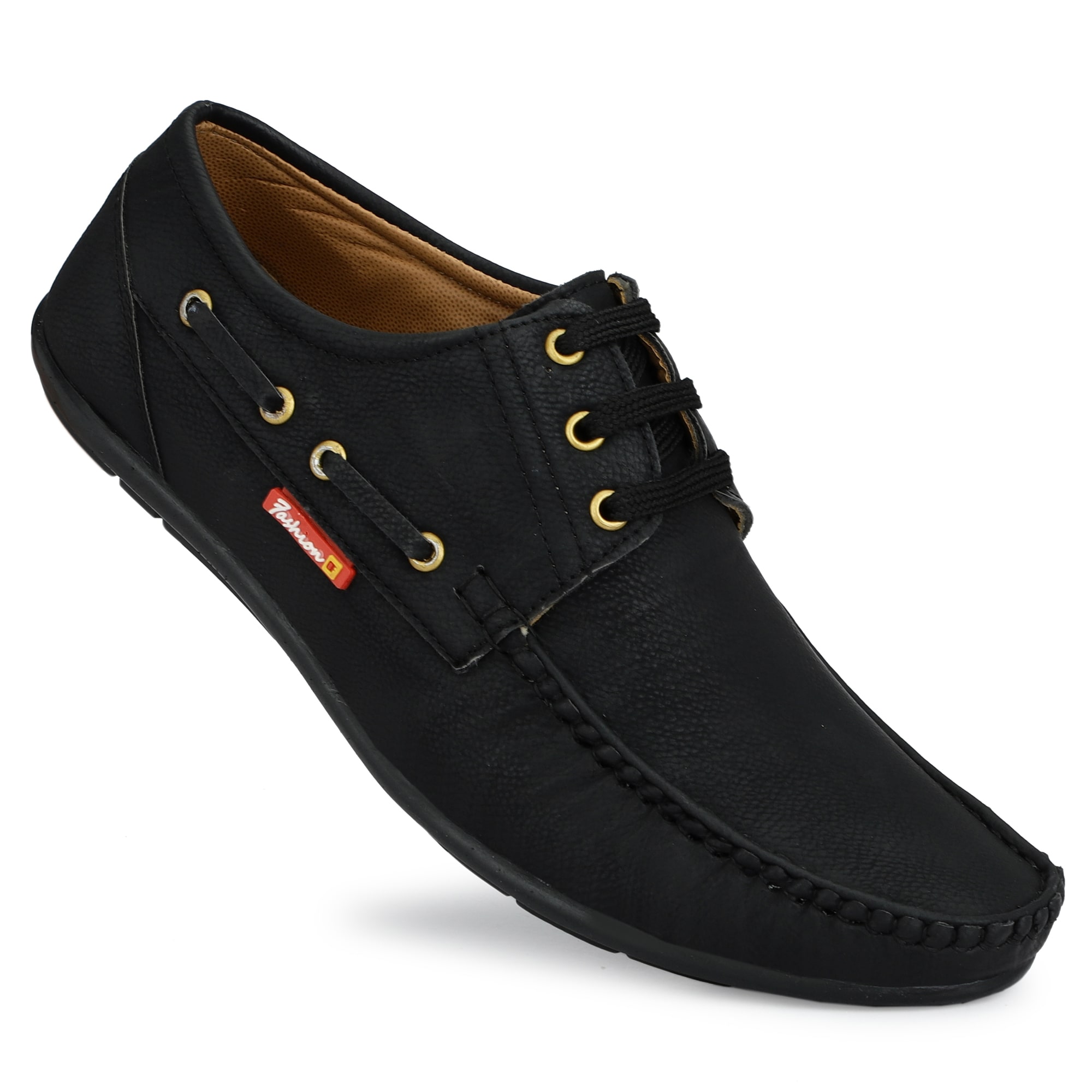 

GULASS WICK Men Black Loafers