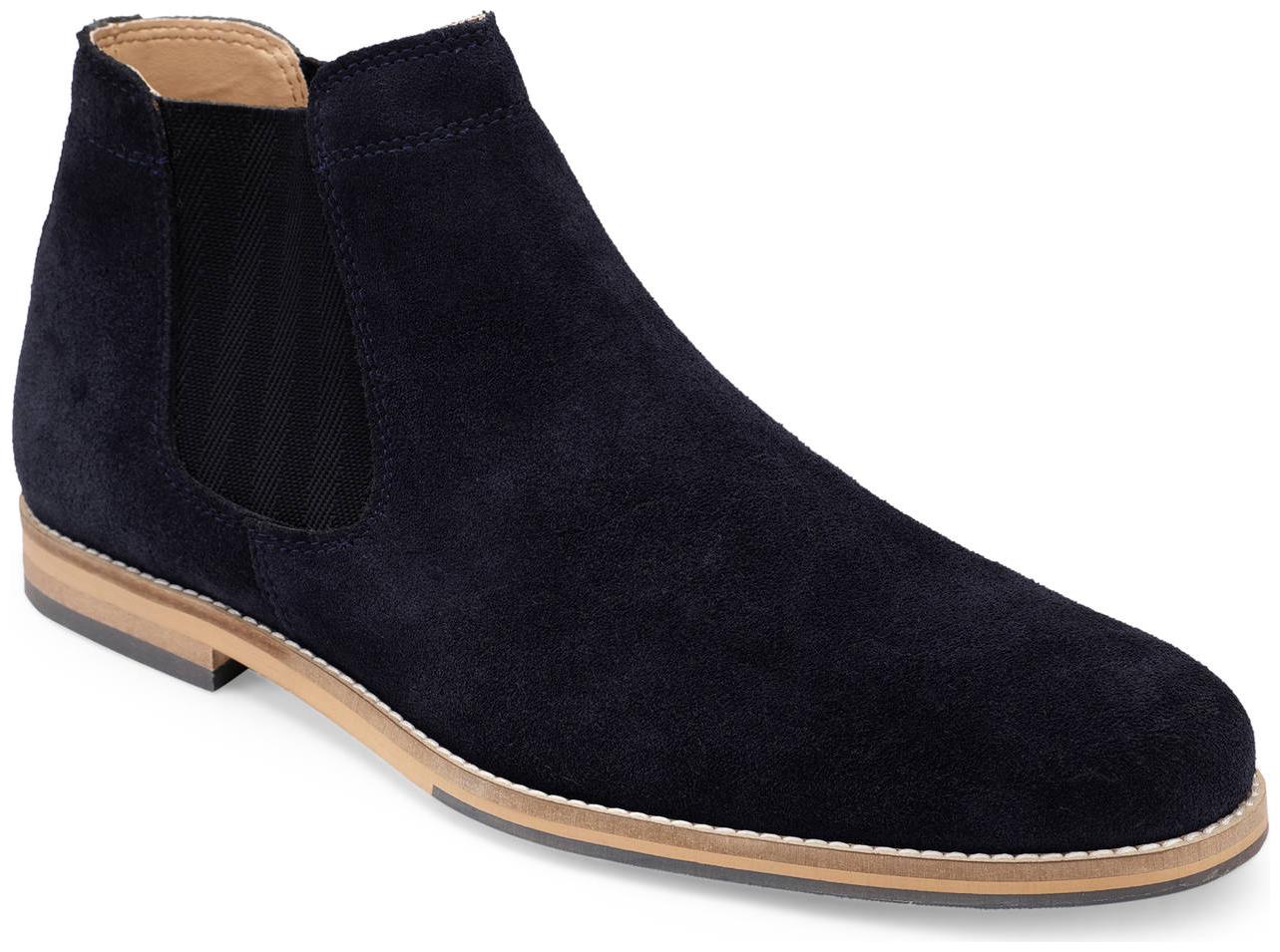 

Hats Off Accessories Men Navy Blue Chelsea Boots - HOA-AW20013NAVY