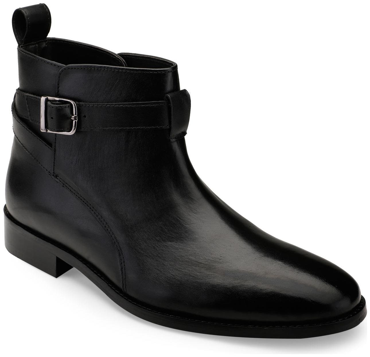 

Hats Off Accessories Men Black Ankle Boots - HOA-AW20019BLACK